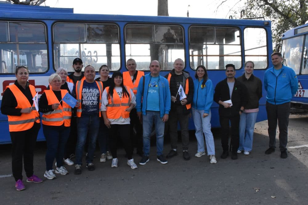 Майбутні водії тролейбусів розпочали практичне навчання на базі КП "Миколаївелектротранс"