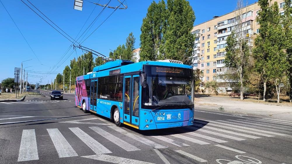 Упродовж травня тролейбуси Миколаєва забезпечили понад 1 мільйон 580 тисяч поїздок пасажирів