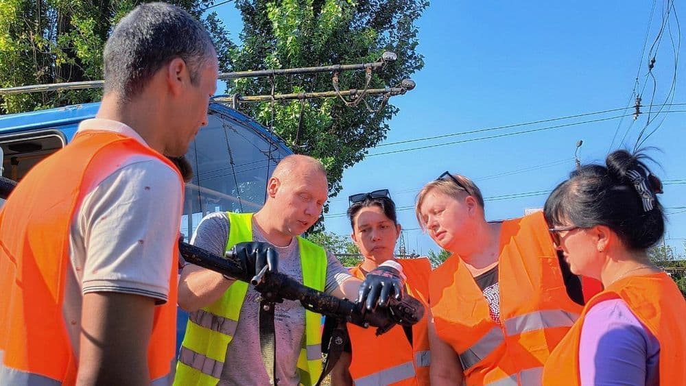 Майбутні водії тролейбусів розпочали практичне навчання на базі КП "Миколаївелектротранс"