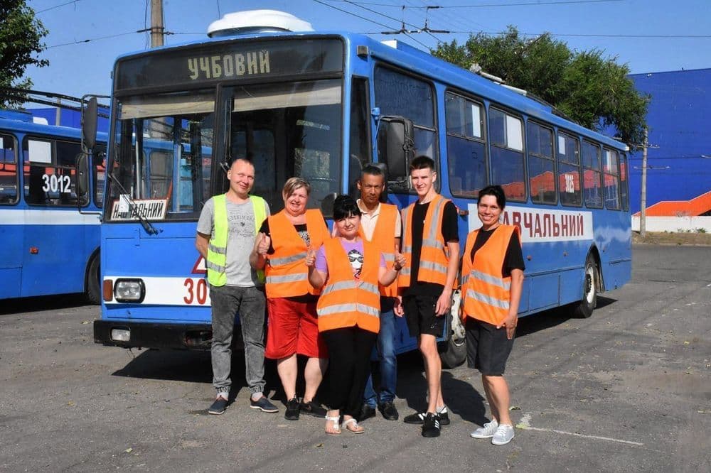 Майбутні водії тролейбусів розпочали практичне навчання на базі КП "Миколаївелектротранс"