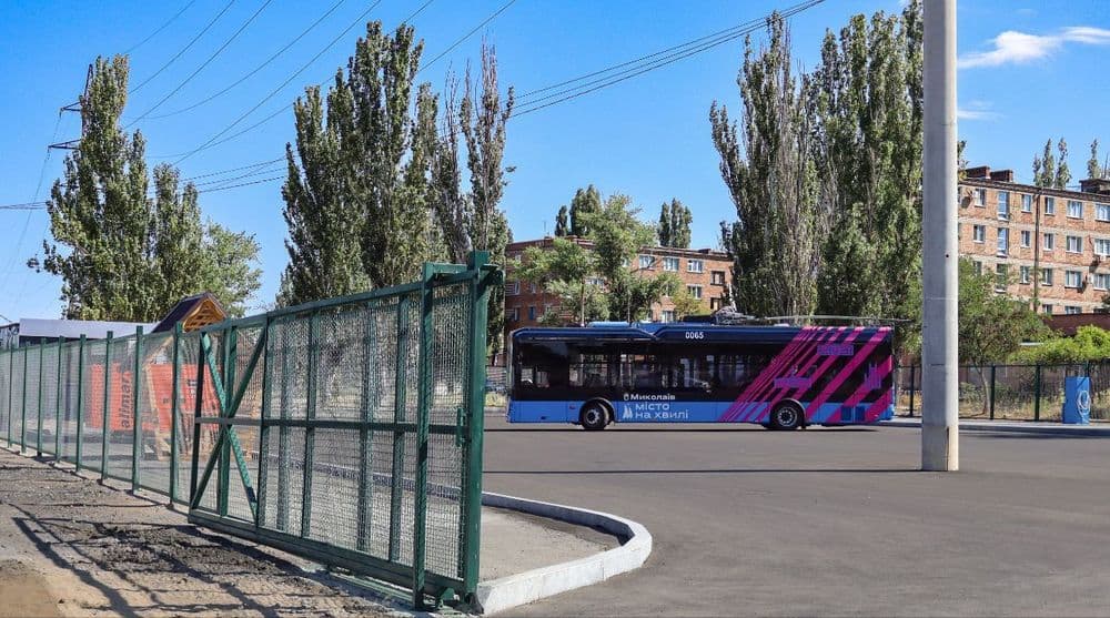 Запрацювала зарядна станція для тролейбусів у Корабельному районі