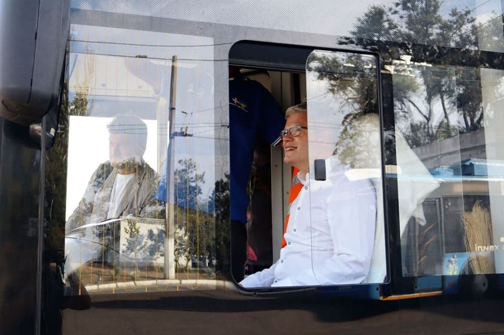 Комунальне підприємство "Миколаївелектротранс" відвідав керівник Антикорупційної ініціативи ЄС Аллан Паг Крістенсен