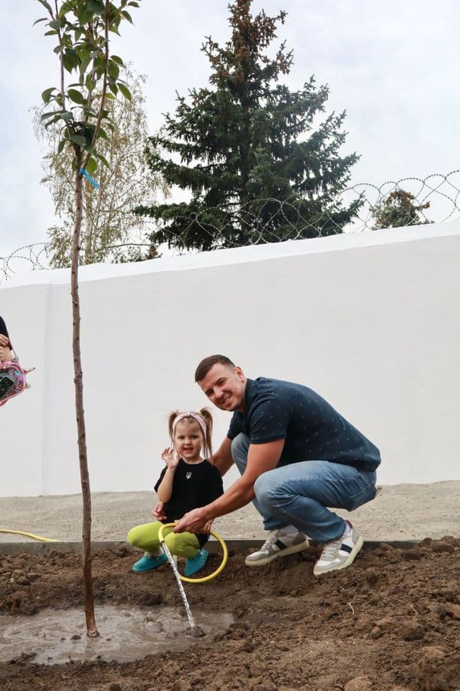 У Миколаєві з'явилась Алея руху: працівники КП "Миколаївелектротранс" висадили сакури до Дня міста