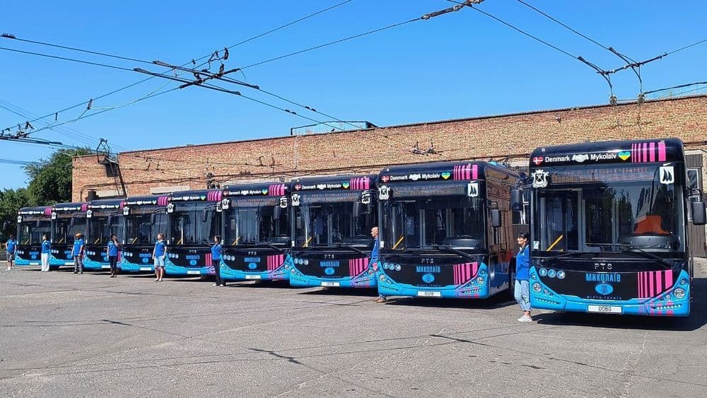 Миколаївському тролейбусу - 58 років!